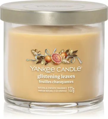 Yankee Candle Glistening Leaves - Ароматическая свеча Signature Signature, 122 г