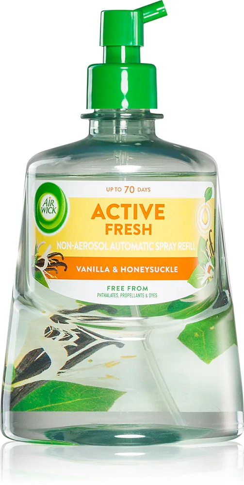 Air Wick Active Fresh Sweet Vanilla & Shea Butter - Освежитель воздуха наполнение, 228 мл
