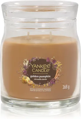 Yankee Candle Golden Pumpkin - Ароматическая свеча Signature