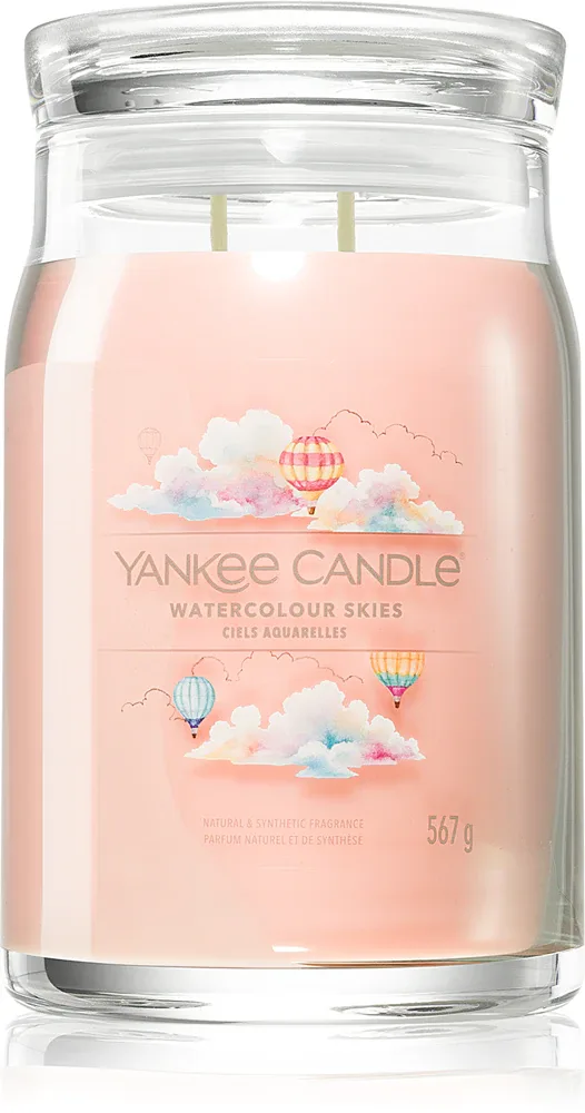Yankee Candle Watercolour Skies - Ароматическая свеча Signature