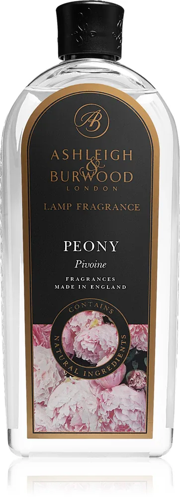 Ashleigh & Burwood London Lamp Fragrance Peony - Наполнитель для каталитической лампы Ashleigh Burwood London Lamp Fragrance Peony цветочный, сменный, 500 мл