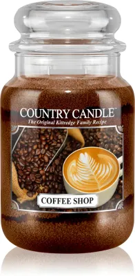 Country Candle Coffee Shop - Ароматическая свеча, 652 г