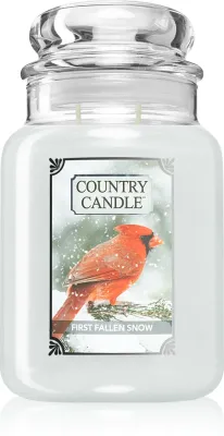 Country Candle First Fallen Snow - Ароматическая свеча, 680 г