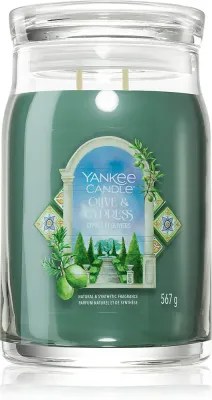 Yankee Candle Olive & Cypress - Ароматическая свеча