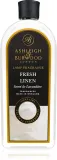 Ashleigh & Burwood London Lamp Fragrance Fresh Linen - Наполнитель для каталитической лампы Ashleigh Burwood London Lamp Fragrance Fresh Linen чистый аромат, сменный, 500 мл — фото 1