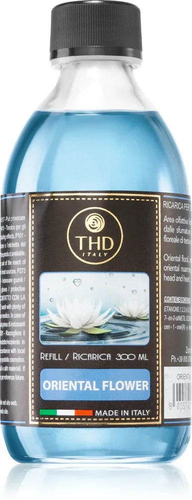 THD Ricarica Oriental Flower - Наполнитель для диффузоров, 300 мл