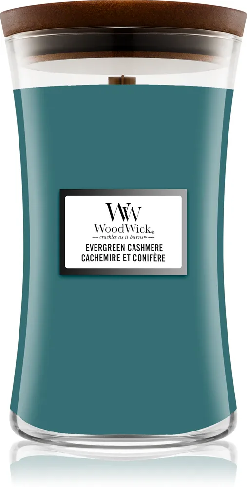Woodwick Evergreen Cashmere - Ароматическая свеча
