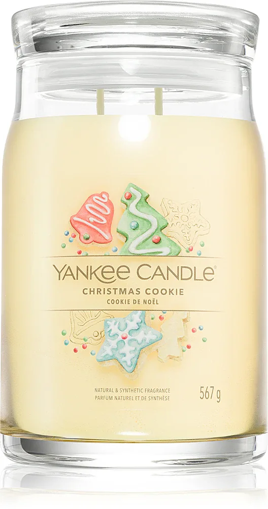 Yankee Candle Christmas Cookie - Ароматическая свеча "швечка запахова"