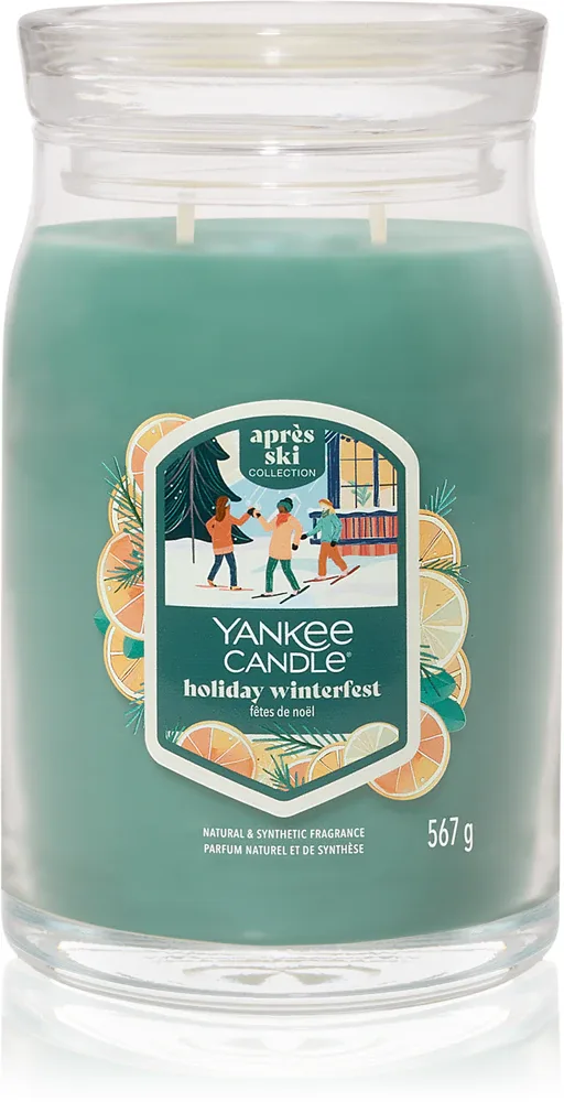 Yankee Candle Holiday Winterfest - Ароматическая свеча Signature