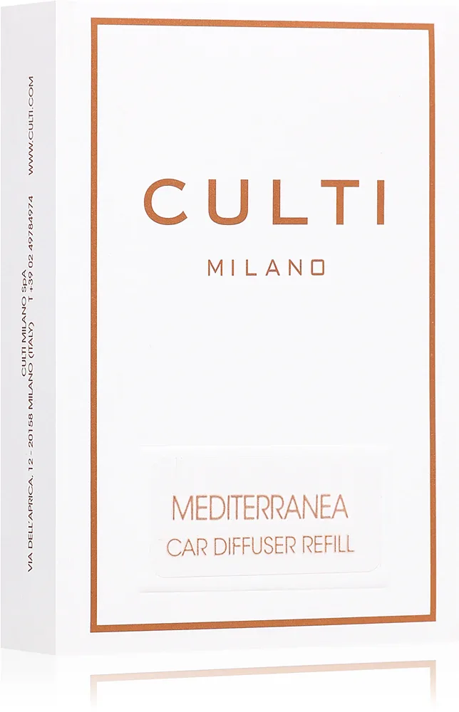 Culti Milano Car Mediterranea - Запах для машины - наполнение, 57 см