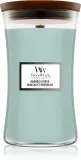 Woodwick Magnolia Birch - Ароматическая свеча с деревянным фитилем — фото 1