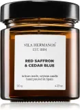 Vila Hermanos Apothecary Red Saffron & Cedar Blue - Ароматическая свеча, 150 г — фото 1