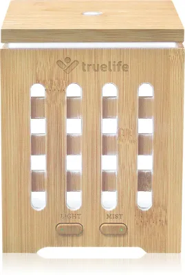 TrueLife AIR Diffuser D7 Bamboo - Ультразвуковый диффузор для запаха и увлажнения воздуха, 1 шт