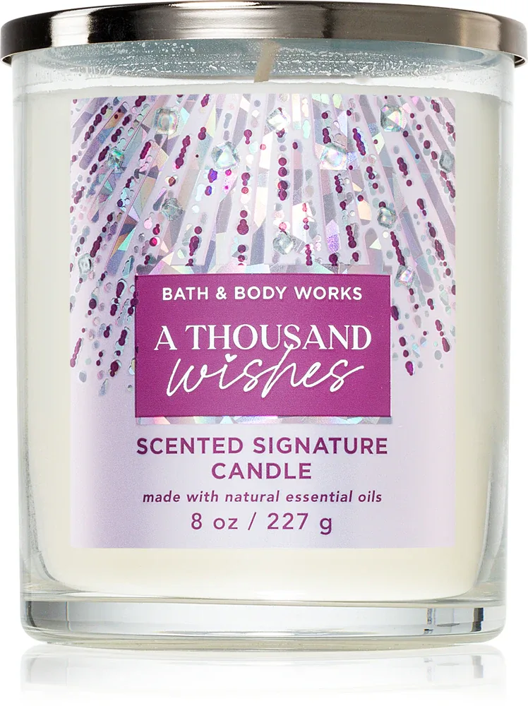 Bath & Body Works A Thousand Wishes - Ароматическая свеча, 227 г
