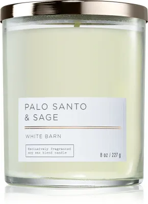 Bath & Body Works Palo Santo & Sage - Ароматическая свеча