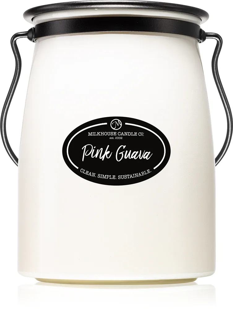 Milkhouse Candle Co. Pink Guava - Ароматическая свеча Butter Jar