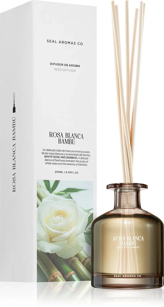 SEAL AROMAS Origins White Rose & Bamboo - Диффузор аромата, 250 мл