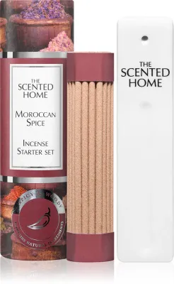 Ashleigh & Burwood London Moroccan Spice - Ароматические палочки Ashleigh Burwood London Moroccan Spice с подставкой, древесно-пряный аромат, 1 шт, 1 шт