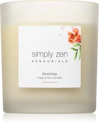 Simply Zen Sensorials Blooming Fragrance Candle - Ароматическая свеча, 120 г