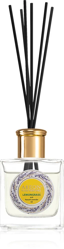 Areon Home Perfumes Lemongrass & Lavender Oil - Ароматический диффузор с наполнителем, 150 мл