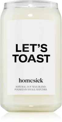 homesick Let's Toast - Ароматическая свеча, 390 г