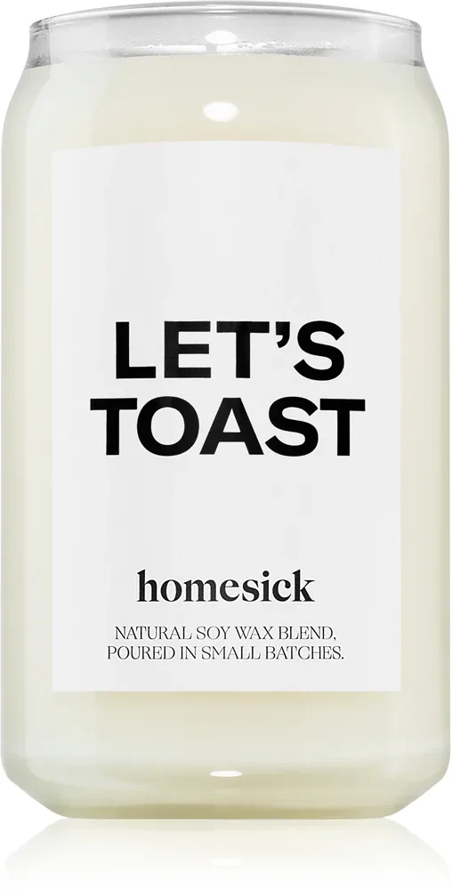 homesick Let's Toast - Ароматическая свеча, 390 г