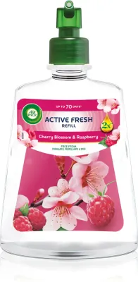 Air Wick Active Fresh Cherry Blossom & Rasberry - Освежитель воздуха наполнение, 228 мл