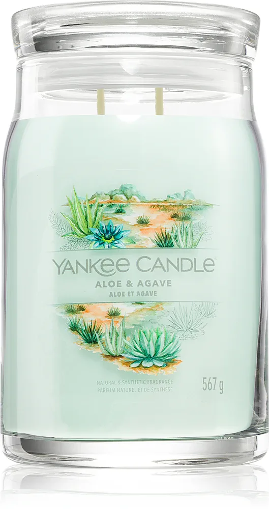 Yankee Candle Aloe & Agave - Ароматическая свеча, 567 г