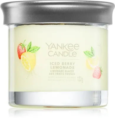 Yankee Candle Iced Berry Lemonade - Ароматическая свеча Signature Signature, 122 г