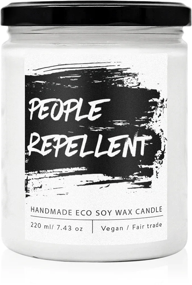 Soaphoria People Repellent - Ароматическая свеча, 220 мл