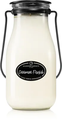 Milkhouse Candle Co. Creamery Cinnamon Fireside - Ароматическая свеча Milkbottle
