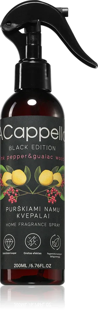ACappella Pink Pepper & Guaiac Wood - Освежитель воздуха в аэрозольной упаковке, 200 мл