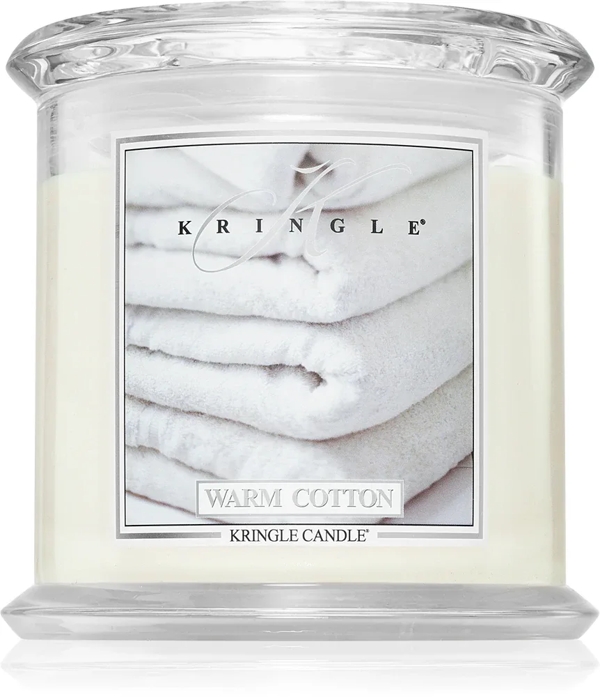 Kringle Candle Warm Cotton - Ароматическая свеча, 907 г