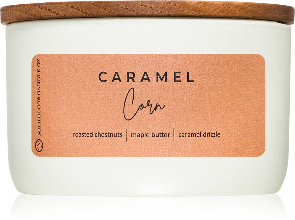 Milkhouse Candle Co. Statement Caramel Corn - Ароматическая свеча, 283 г