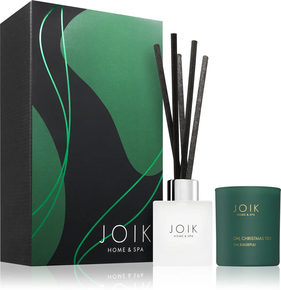 JOIK Home & Spa Oh, Christmas Tree - Ароматическая свеча (подарочный набор), 1 шт