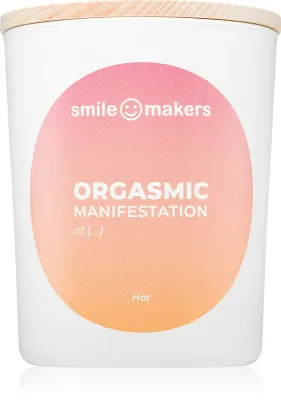 Smile Makers Orgasmic Manifestations Hot - Ароматическая свеча Hot Hot, 180 г