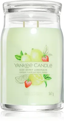 Yankee Candle Iced Berry Lemonade - Ароматическая свеча Signature