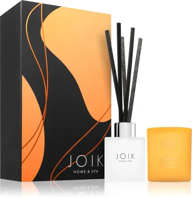JOIK Home & Spa Grapefruit & Mandarin - Ароматическая свеча (подарочный набор), 1 мл