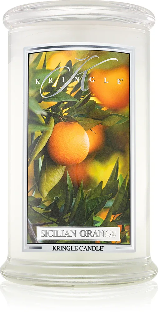 Kringle Candle Sicilian Orange - Ароматическая свеча, 624 г