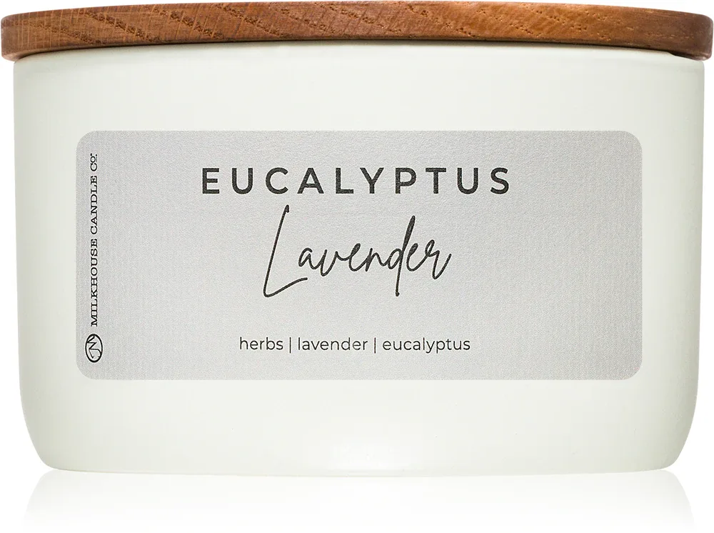 Milkhouse Candle Co. Statement Eucalyptus Lavender - Ароматическая свеча, 283 г