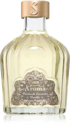 Sabon Patchouli Lavender Vanilla - Ароматический диффузор с наполнителем, 245 мл