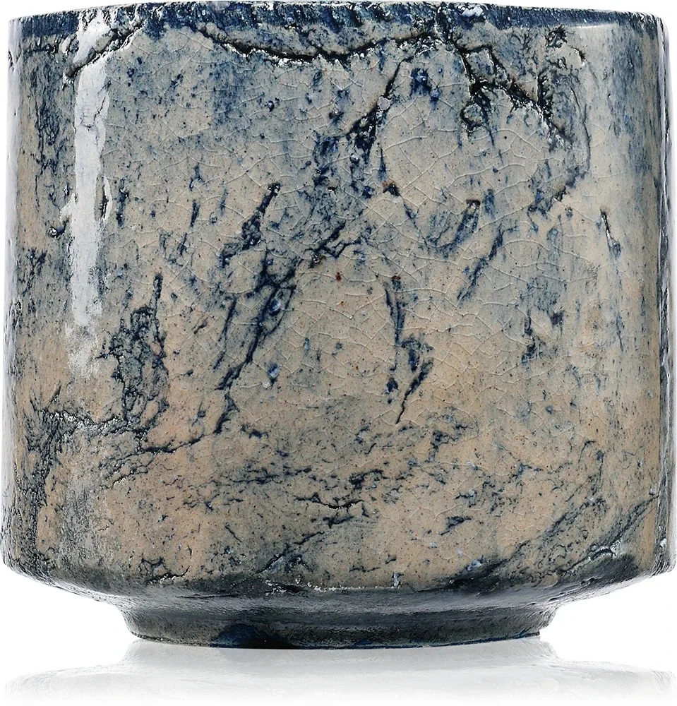 PAJU Mandy Petrol Blue - Ароматическая свеча 17x9 см 10 cm, 1 шт
