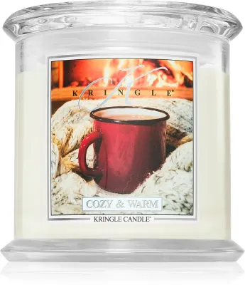 Kringle Candle Cozy & Warm - Ароматическая свеча, 907 г
