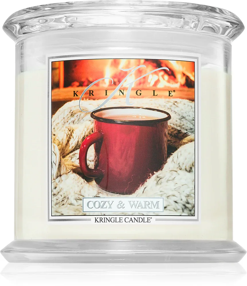 Kringle Candle Cozy & Warm - Ароматическая свеча, 907 г