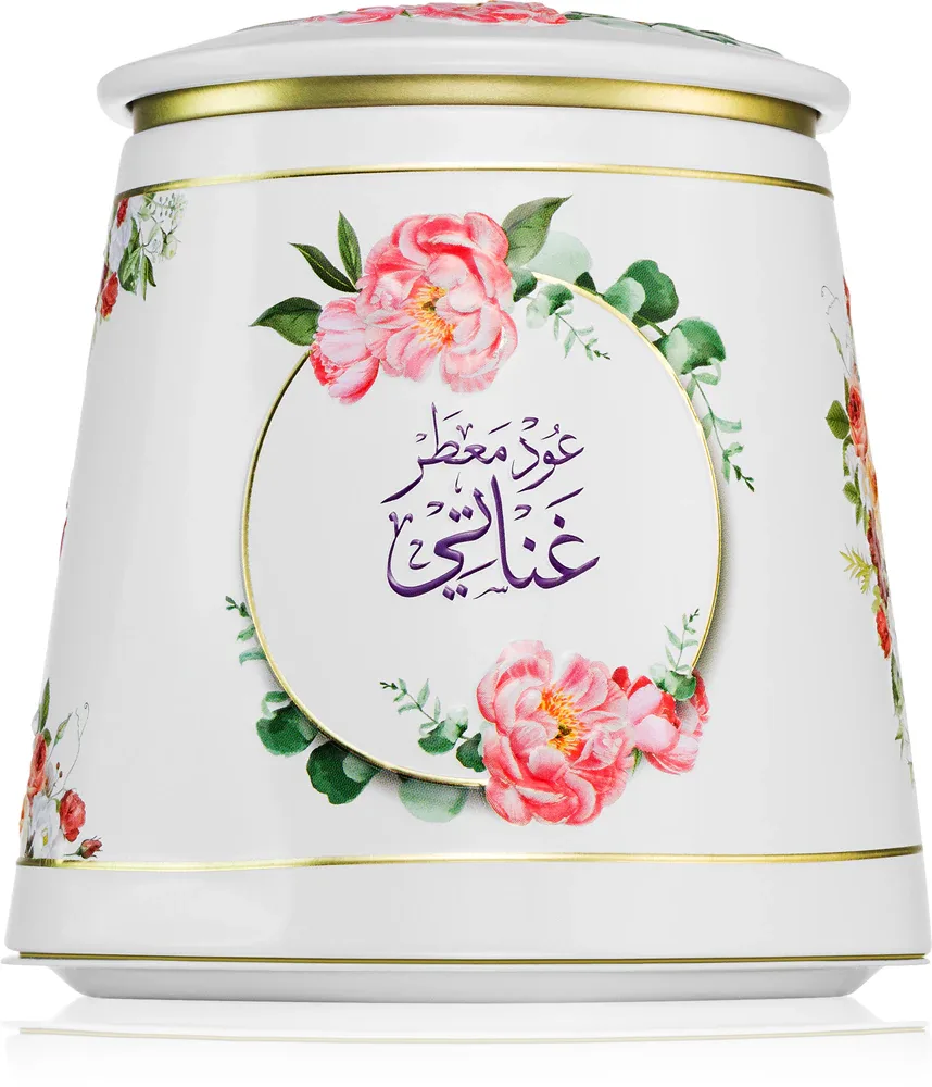Бахур Khadlaj Bakhoor Oud Muattar Ghanaati ароматический, фруктово-цветочный с древесными нотами, 100 г