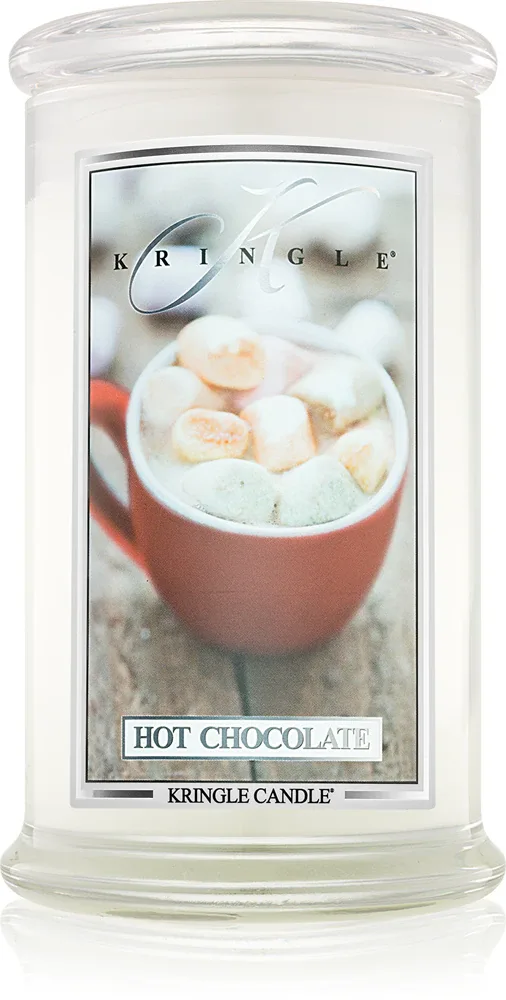 Kringle Candle Hot Chocolate - Ароматическая свеча, 624 г