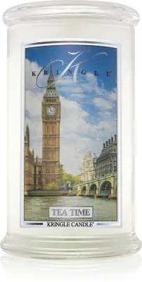 Kringle Candle Tea Time - Ароматическая свеча, 624 г