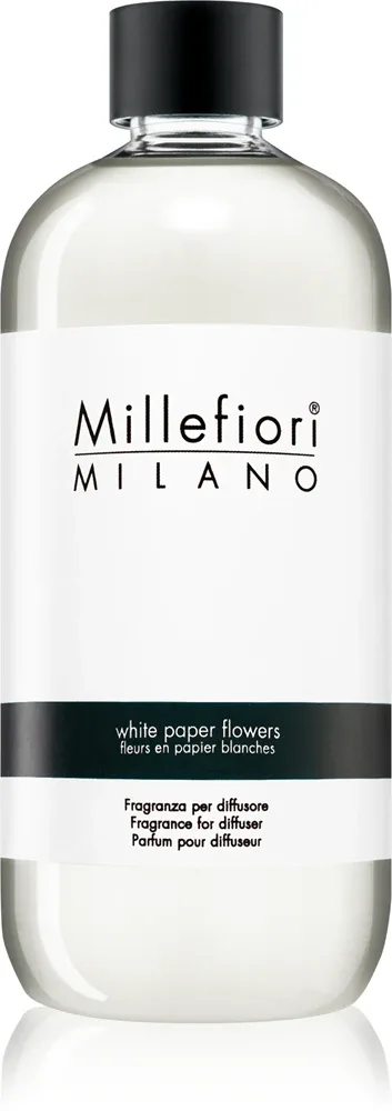 Millefiori Milano White Paper Flowers - Наполнитель для диффузоров, 500 мл