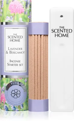 Ashleigh & Burwood London Lavender & Bergamot - Ароматические палочки Ashleigh Burwood London Lavender Bergamot с подставкой, цветочный аромат, 1 шт, 1 шт