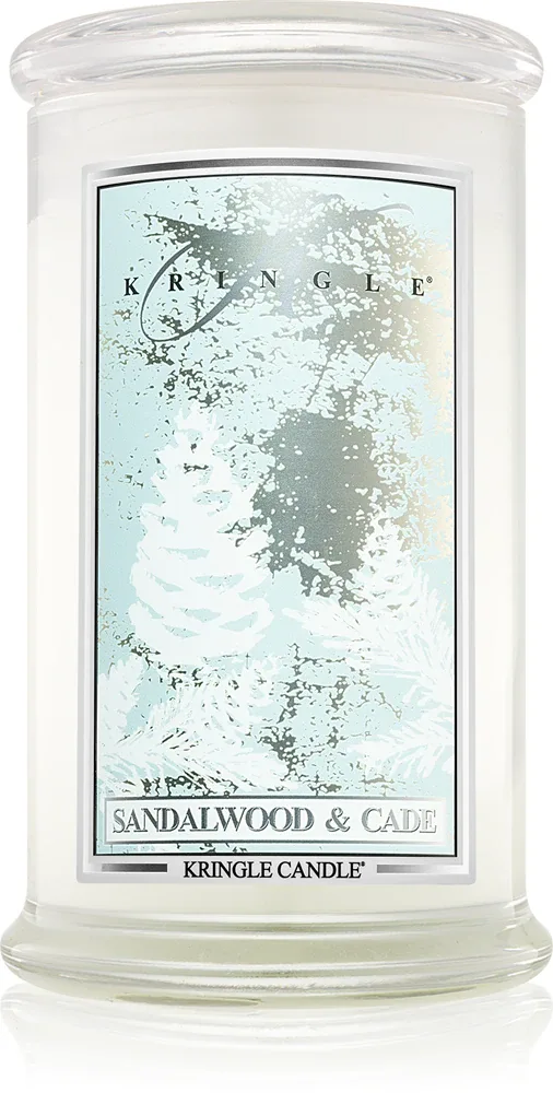 Kringle Candle Sandalwood & Cade - Ароматическая свеча, 624 г